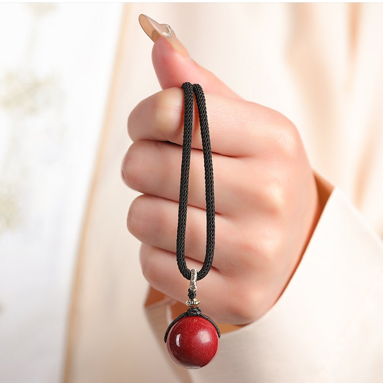 Cinnabar Beads - Wealth and Success