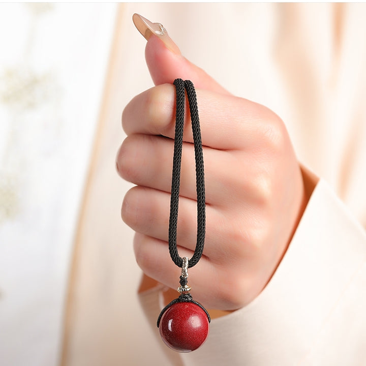 Cinnabar Beads - Wealth and Success