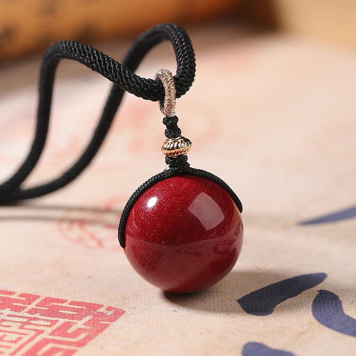 Cinnabar Beads - Wealth and Success